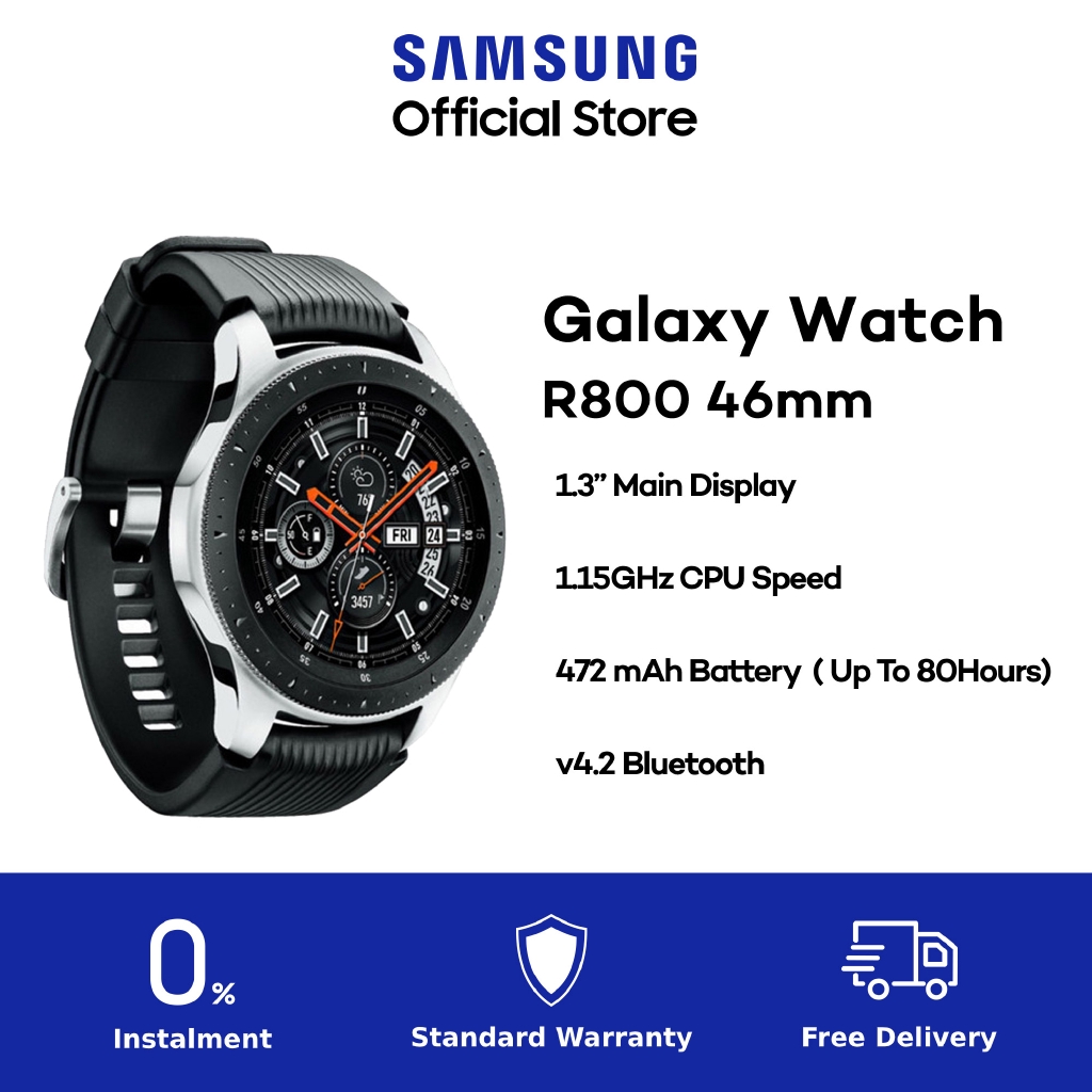 samsung galaxy watch r800 46mm bluetooth