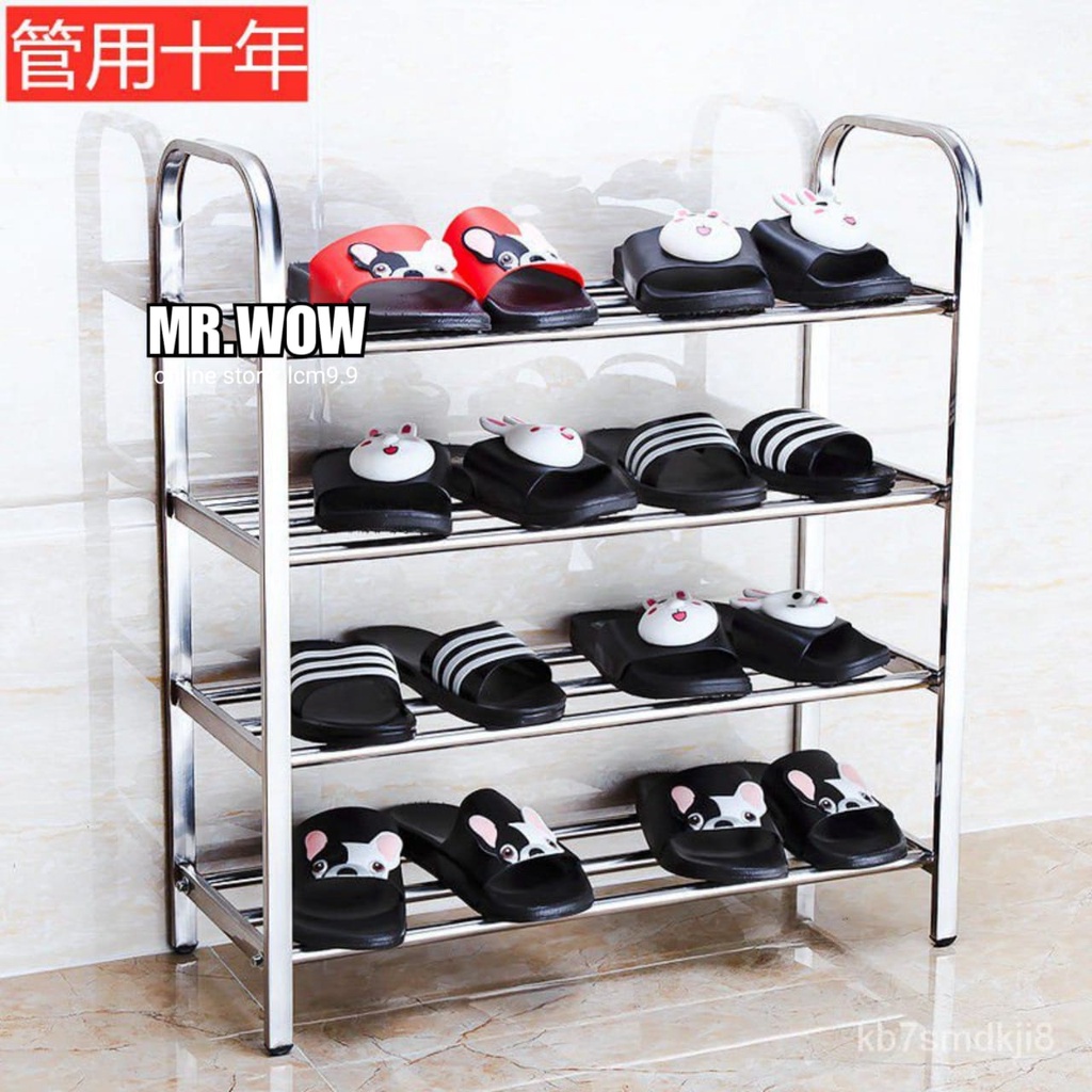 4 / 5 / 6 Tier High Quality Stainless Steel Shoe Rack / Flower Rack ...