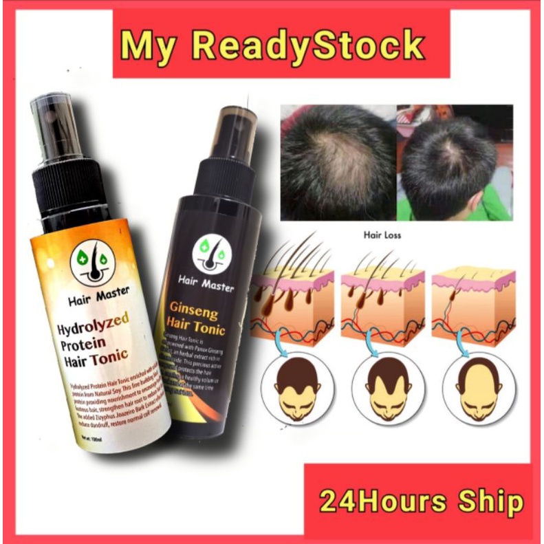 HAIRMASTER Hair Growth Tonic Hair Fall Control Hair Tonic Hair Ginseng