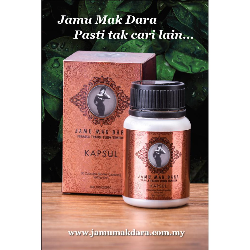 Jamu Mak Dara 100 Original 60 Kapsul Shopee Malaysia