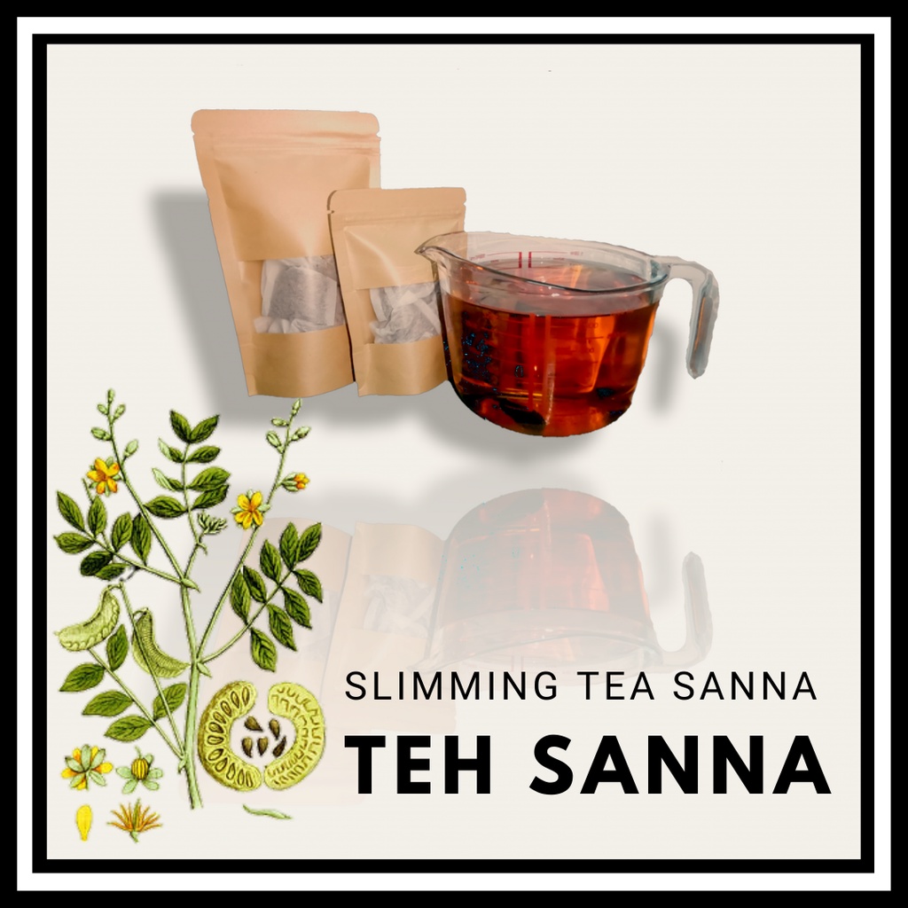 MDS (BORONG 1 UNCANG) TEH SANNA LOSS WEIGTH ORIGINAL 100% TEH DAUN SANNA @ DAUN SENNA SENNA LEAF Ready Stock