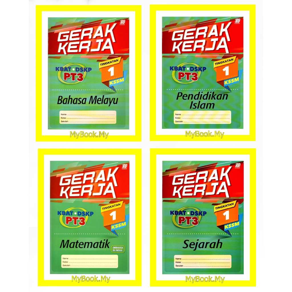 Jawapan Buku Gerak Kerja Sains Tingkatan 4