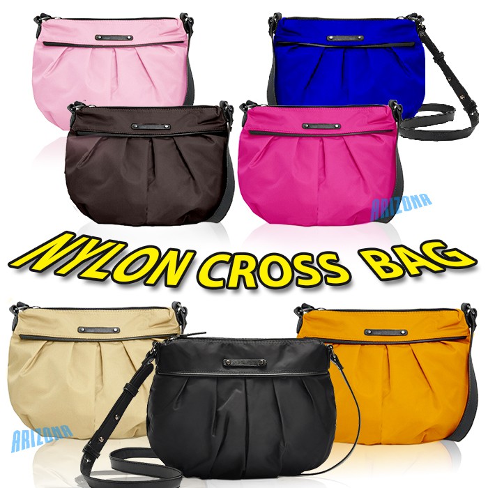 Mango MNG Casual Nylon Crossbody Sling Bag Women Lady Shoulder Handbag | Shopee Malaysia