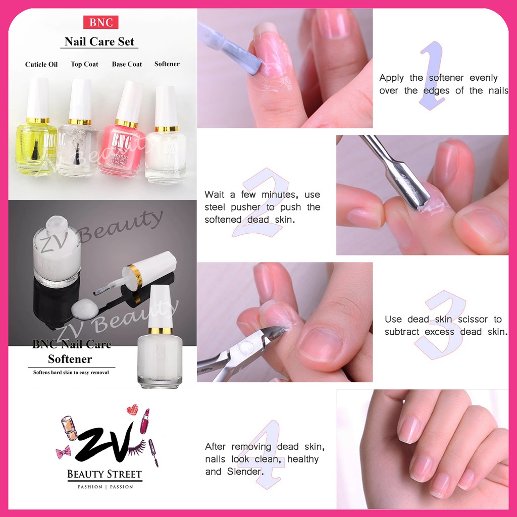 Manicure pedicure NAIL SOFTENER/ BNC Nail Care Softener | Shopee Malaysia
