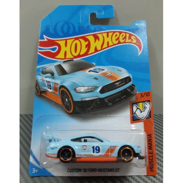 hot wheels gulf mustang