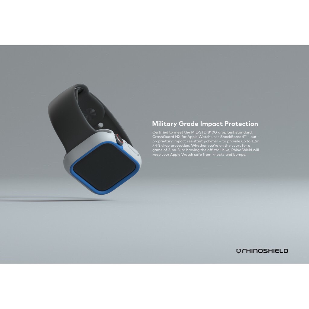 Ori Rhinoshield Crashguard Nx Apple Watch 44mm 40mm Series 6 Series 5 Series 4 Se Case Cover Casing Shopee Malaysia