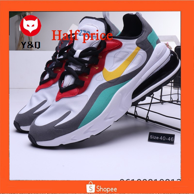 2019 new Nike Air Max 270 React men's running shoes size40-46 | Shopee  Malaysia