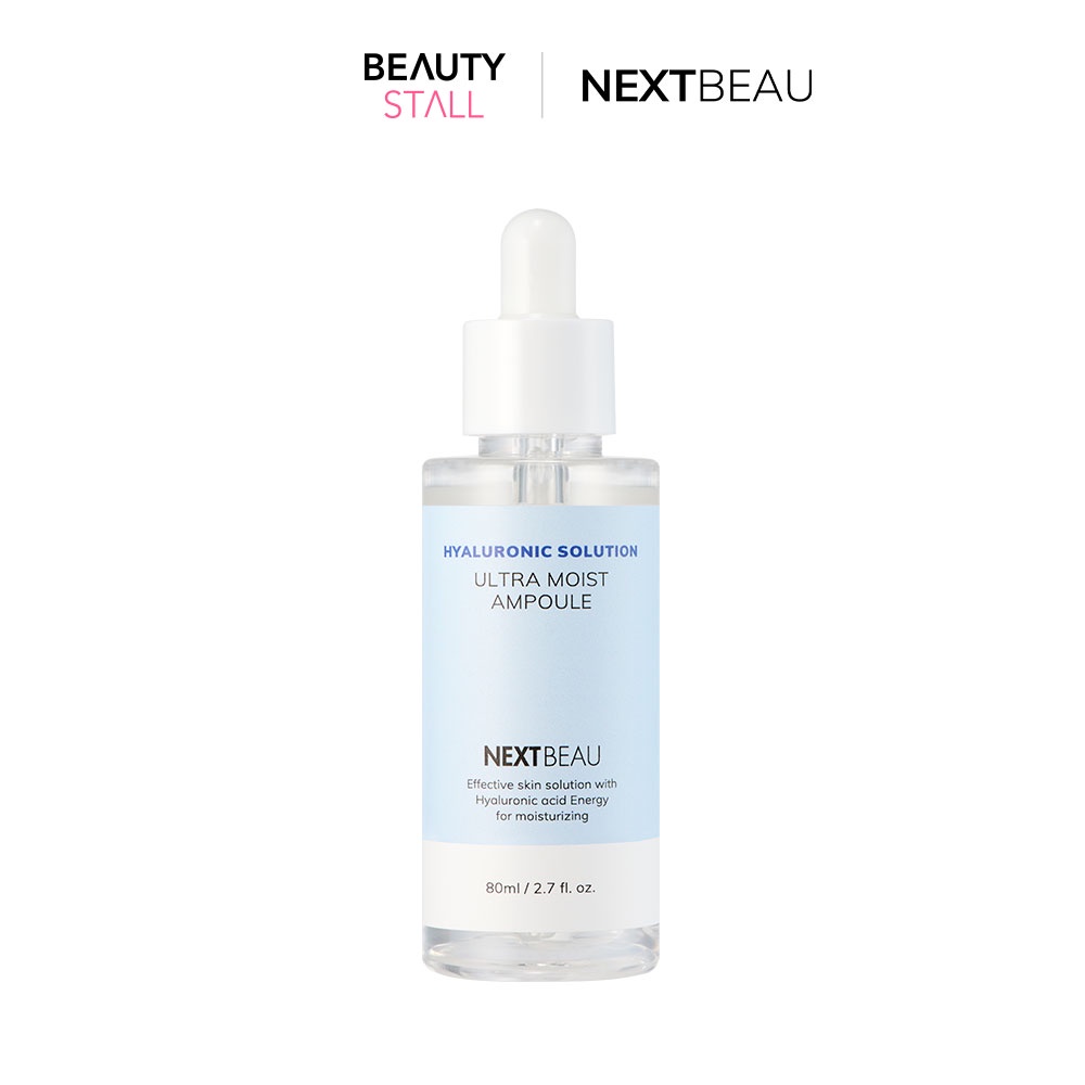 NEXTBEAU Hyaluronic Solution Ultra Moist Ampoule 80ml | Shopee Malaysia