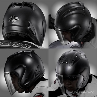 ECE Approve For Adults Men/Women With Sun Visor Motorbike Retro Open Face Helmet,Bluetooth 3/4 Half Motorcycle Helmet Four Seasons Universal Helmet Crash Half Helmet 