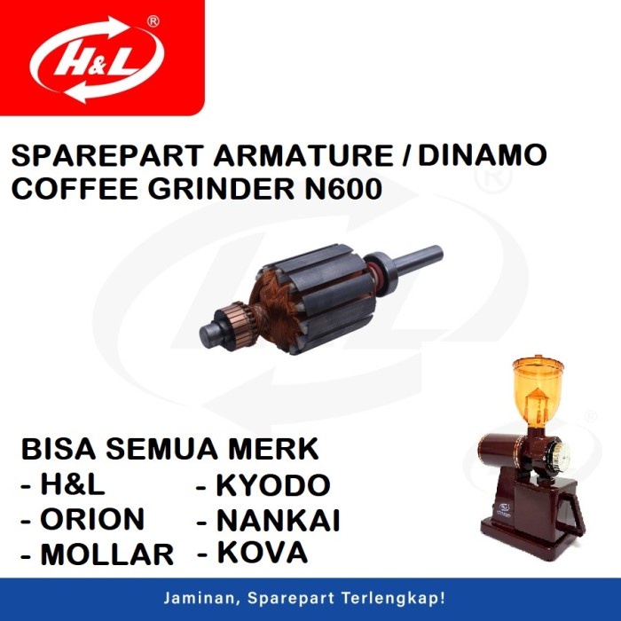 Mesin Armature Spare Parts/Armature/Dynamo Coffee Grinding Machine Coffee Grinder