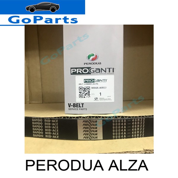 PERODUA ALZA FAN BELT(6PK1735)/9004A46R22/6PK1735/PERODUA GENUINE/100%