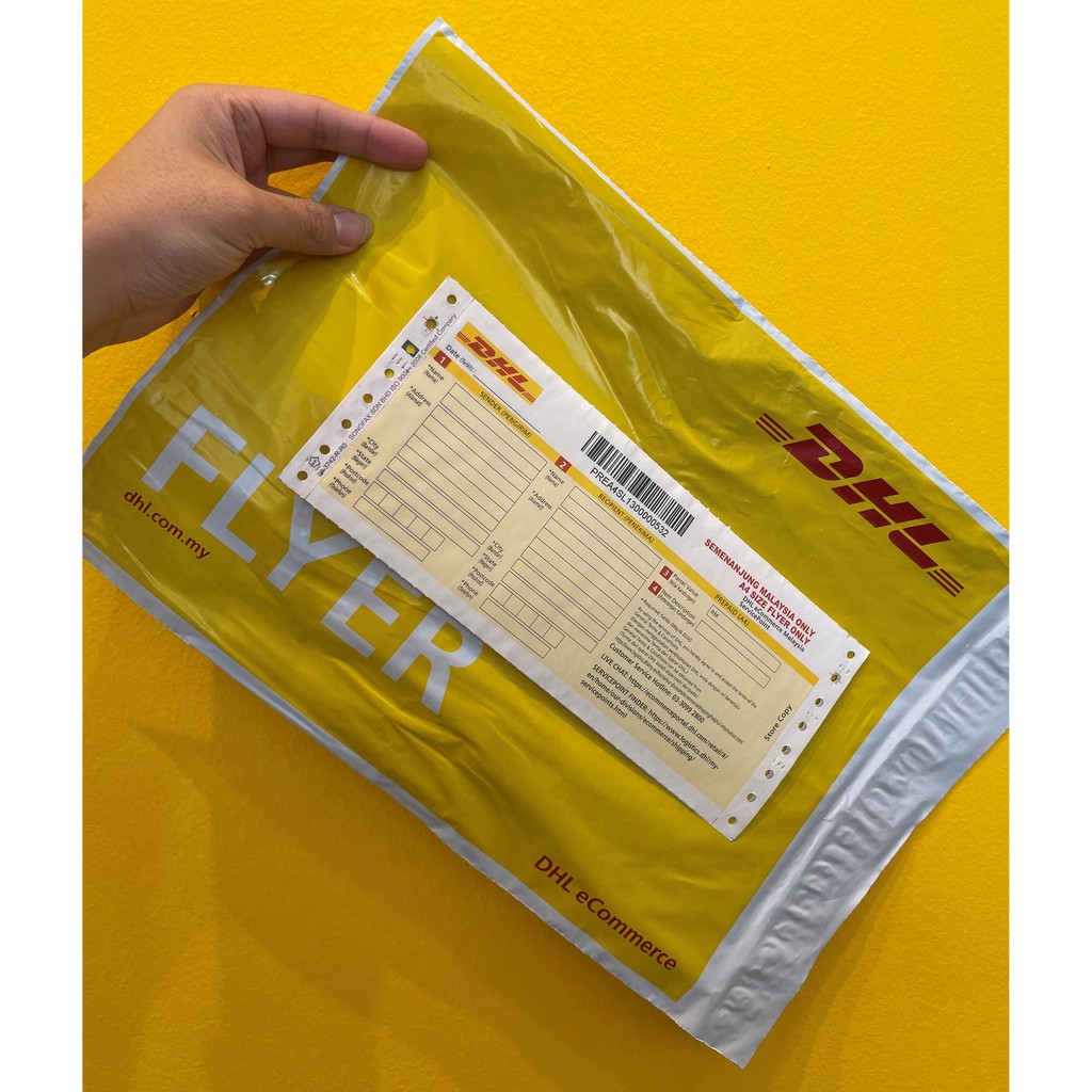 DHL A4 Prepaid Flyers w/ Bubble Wrap Shopee Malaysia
