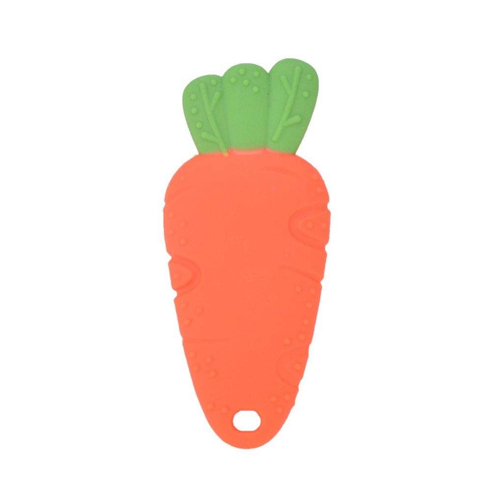 carrot teething toy