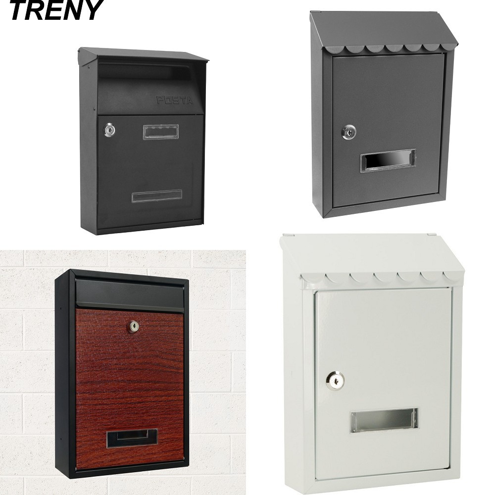 TRENY Wide Mail box/Post Box Japan Kampung Mail Box Post Letter Box