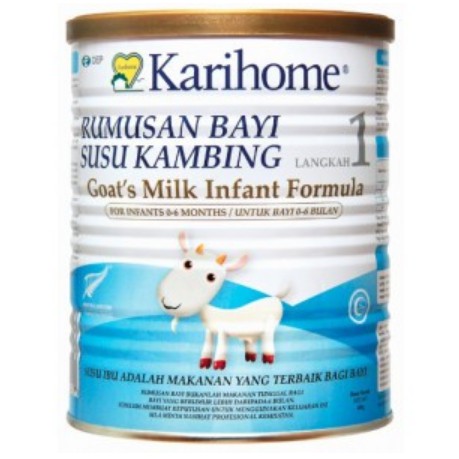 Karihome Goat S Milk Infant Formula Step 1 Rumusan Bayi Susu Kambing Langkah 1 400g Shopee Malaysia