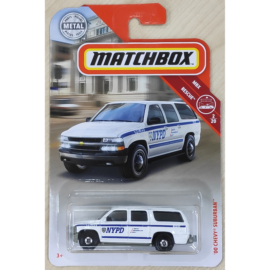 matchbox chevrolet suburban