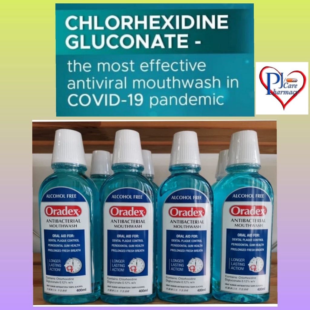 ORADEX ANTIBACTERIAL MOUTHWASH 800ML/750ML (EXP 2024) BAD BREATH/GUM CARE/ORAL CARE (NAFAS BUSUK