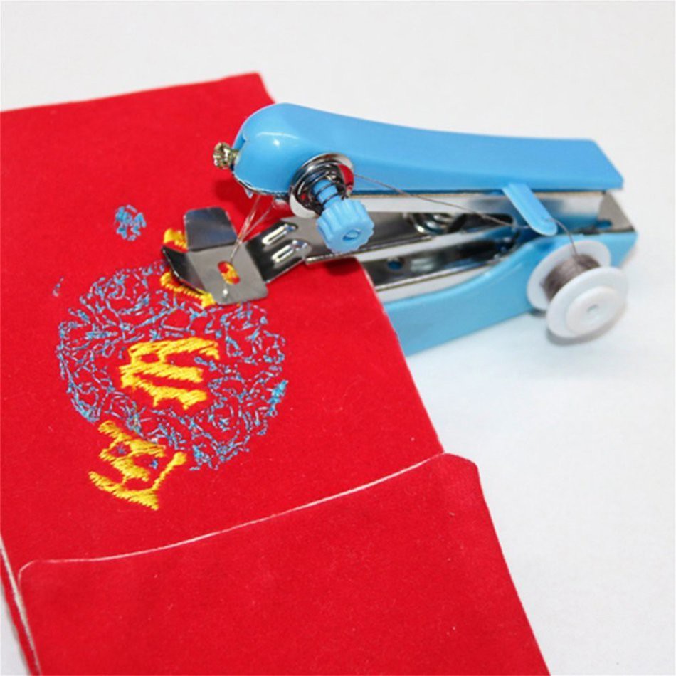 Versatile Essential Portable Mini Handheld Sewing Machine Mudah Alih | Mesin Jahit Tangan Elektrik Compact Repair Cur... - Image 4