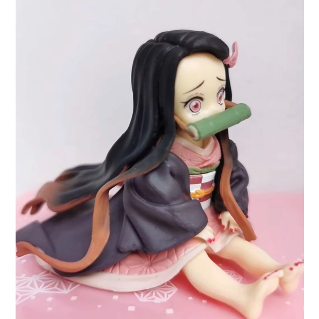 Cartoon Anime Handheld Series Demon Slayer S Blade Chiamon Nidouzi Q Version Doll Figure Zoro Action Figure Figure Zoro One Piece Figures Action Figures Figure Zoro Action Figure Figure Zoro One Piece Figures