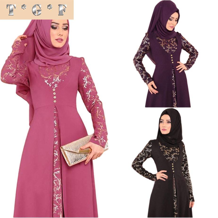  Baju  Raya  Muslim Wear Fashion Jubah Womens Plus  Size  Maxi 