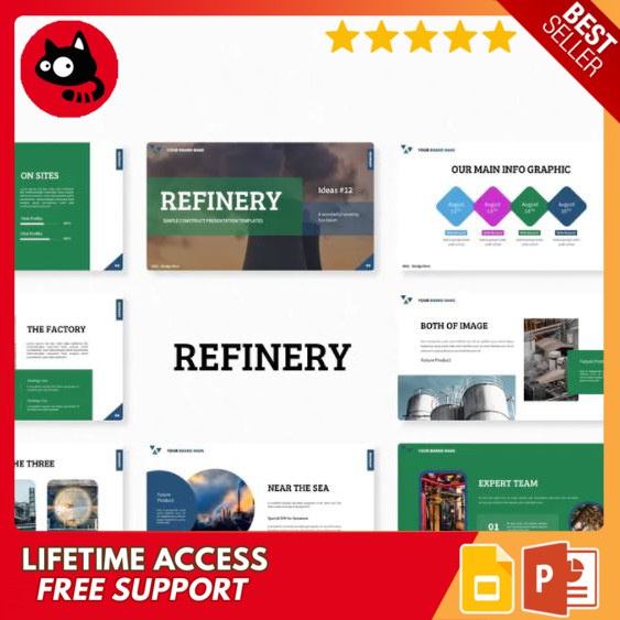 Refinery Google Slides Template / Powerpoint presentation Template