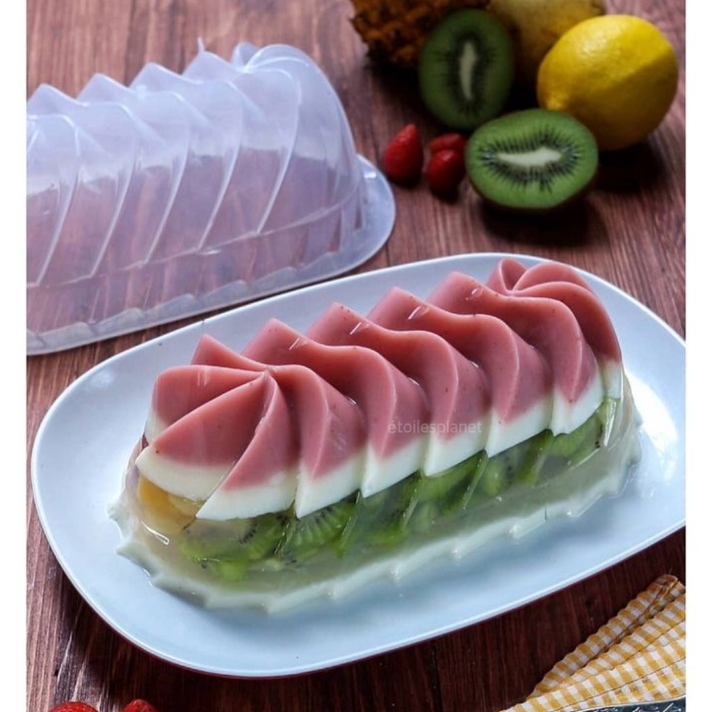 Cetakan Agar Ovale/ Oval Jelly Mold /Pudding Mould Cetakan Puding Ovale/Agar-agar/ Acuan Steam Cake长椭圆形燕菜布丁蛋糕蒸糕冰块果冻模具