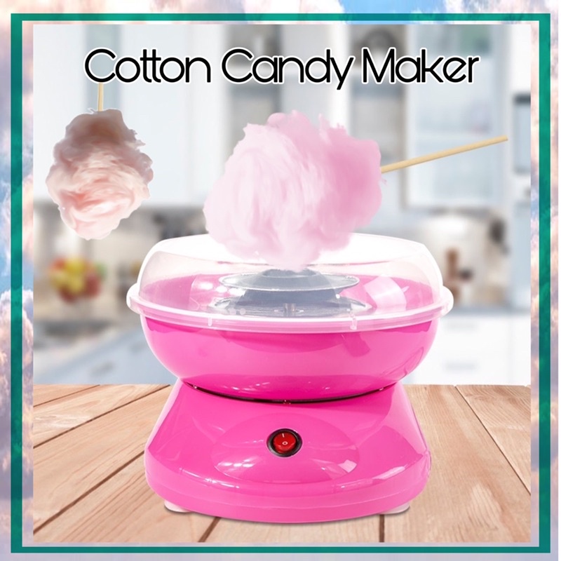 Cotton Candy Maker Mesin Gula Kapas Murah Mini Electric DIY Cotton