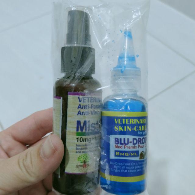 Blu-Drop Pour On 30ml Ubat titis bagi hilangkan kurap 