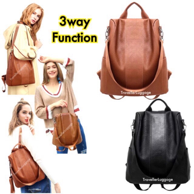 women's 3 way backpack