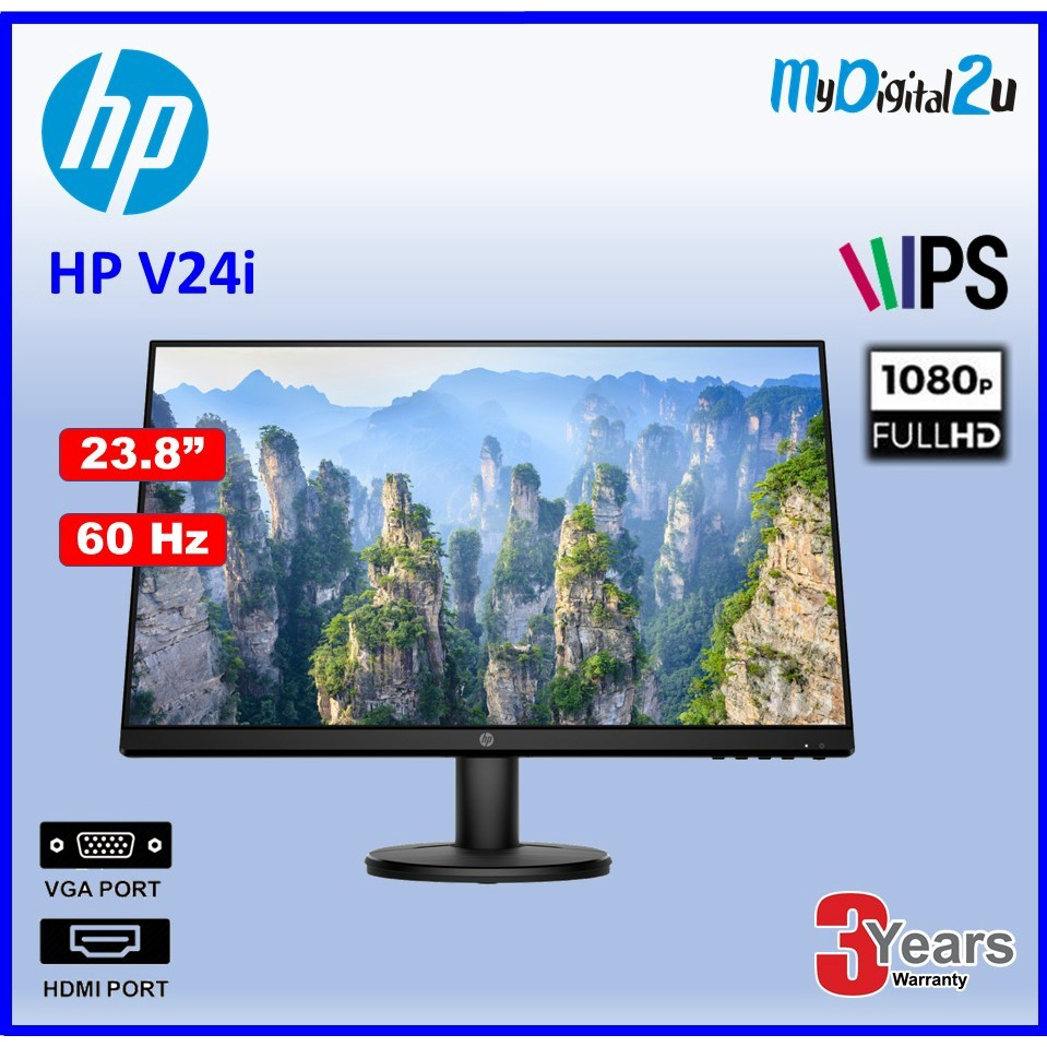 Монитор hp v24i обзор