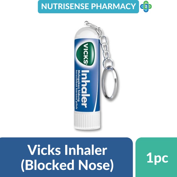 VICKS INHALER CLEAR STUFFY NOSE WITH KEYCHAIN 0.5ML Shopee Malaysia