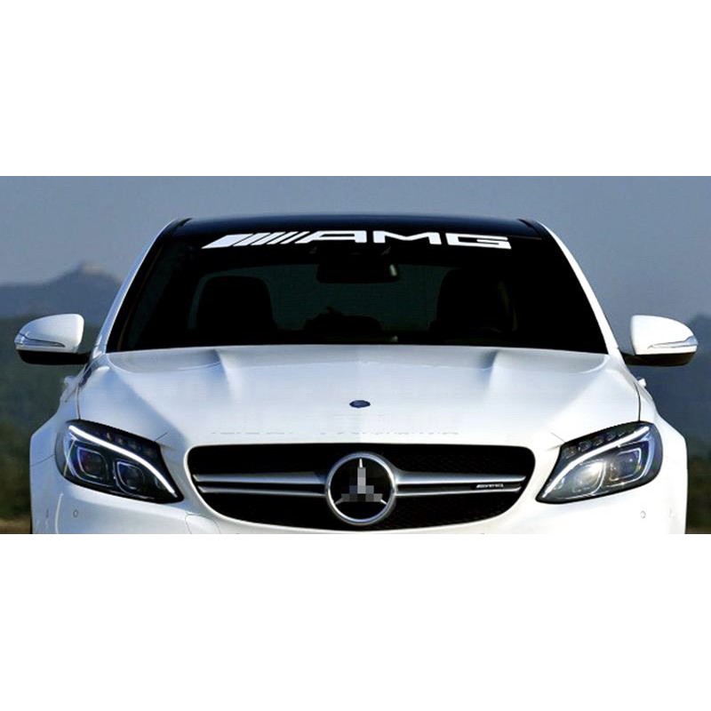 Ready Stock S Amg Windshield Car Sticker Shopee Malaysia