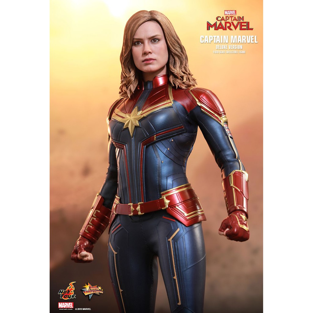 (READY STOCK) Hot Toys Captain Marvel - 1/6th Scale (Deluxe Version ...