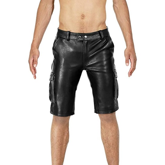 Short Leather Pants | Shopee Malaysia