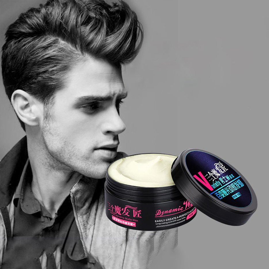 Matte Texture Hair Cera Fashion Men Styling Wax Hair Moisturizing