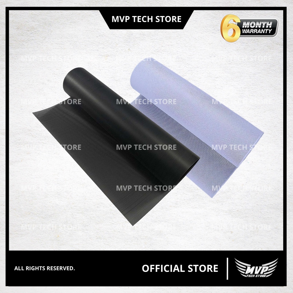 DIY PC DUST FILTER MESH KIT CUSTOM SET FOR PC CASE FAN, RADIATOR, ETC