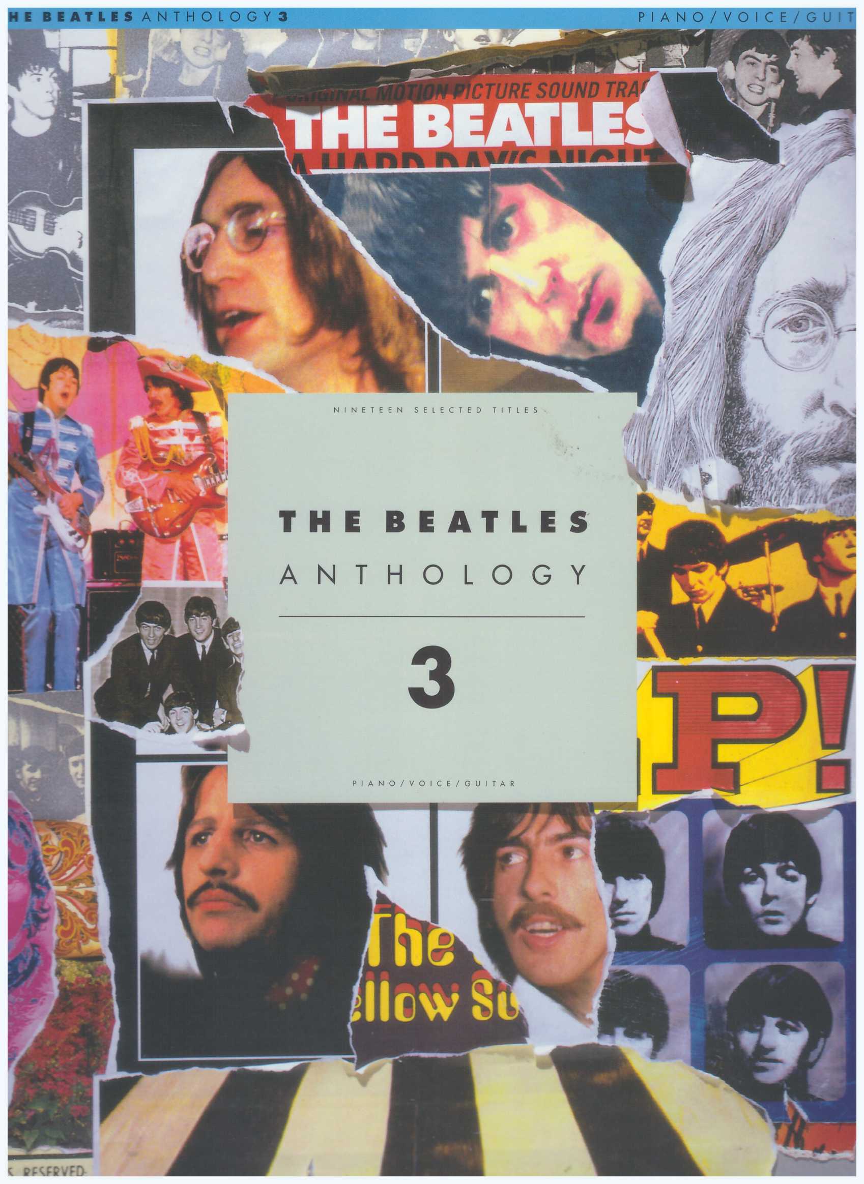 The Beatles Anthology 3 Pvg Book Piano Book Pop Song Book Vocal Book Voice Book Guitar Book Gitar Book Shopee Malaysia