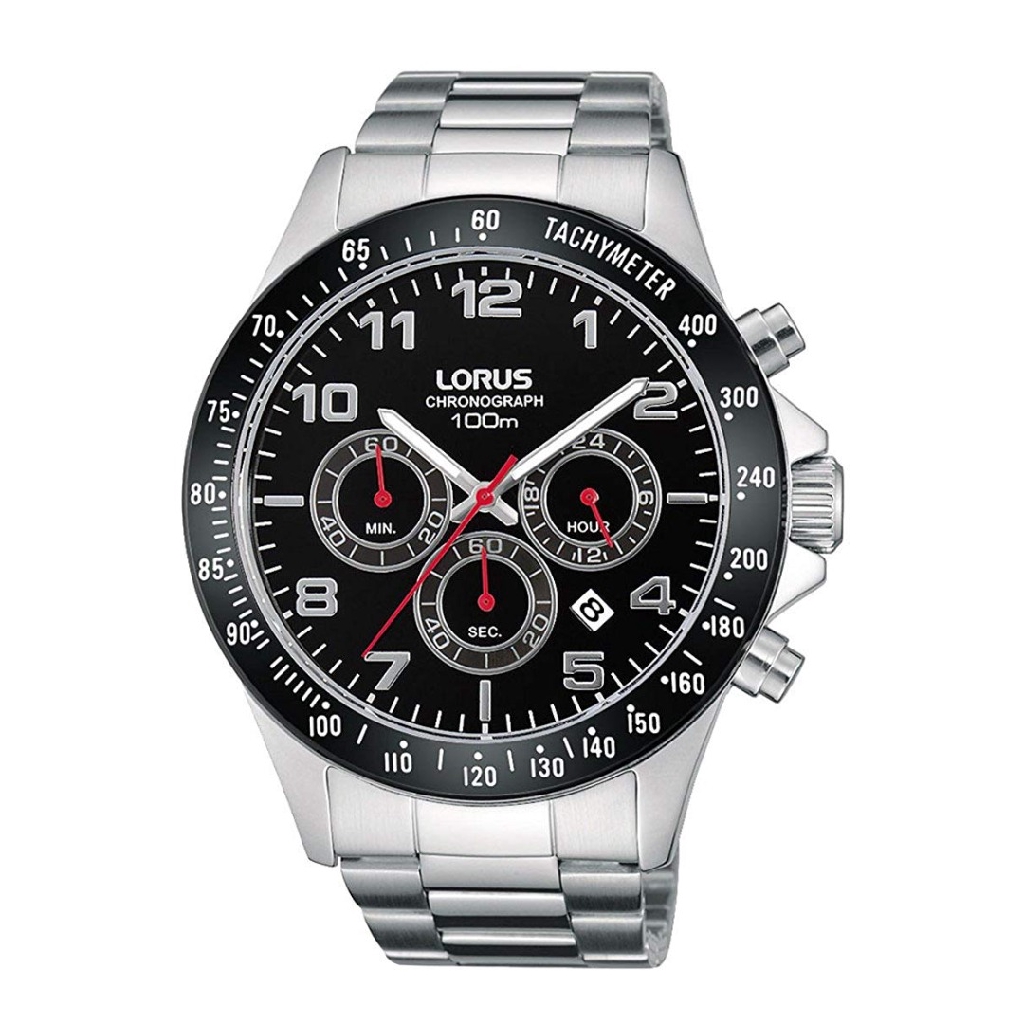 SPECIAL PRICE WITH ONE YEAR WARRANTY ) Lorus BY Seiko Watches Men's  Stainless Steel Band, Chronograph - RT375EX9 | Shopee Malaysia