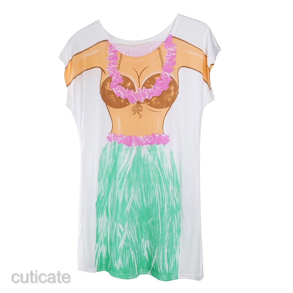 bikini beach cover up t shirt