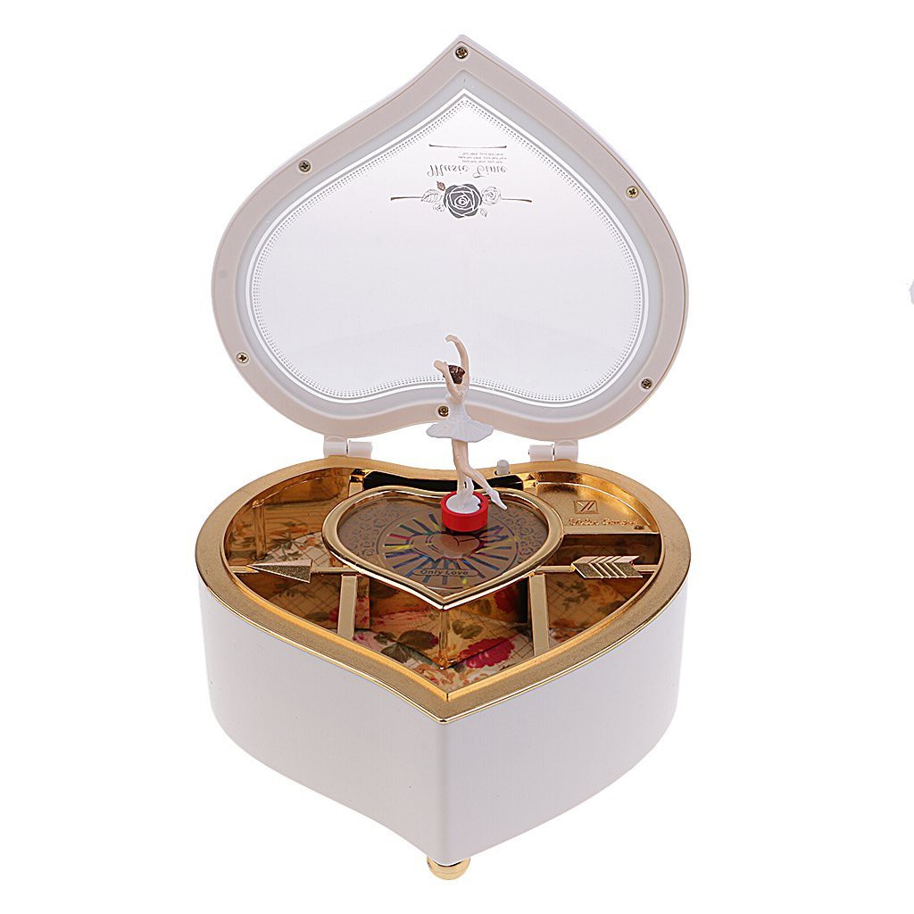 ballerina music box with key