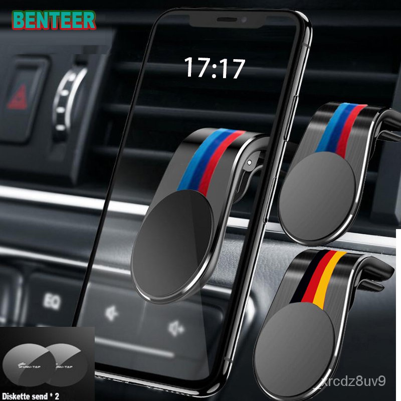 Car Phone Holder Sticker For BMW M performance Powe E30 E34 E36 E39 E46 E60 E70 E87 E90 E83 F10 F20 F30 M3 M5 F15 F02 E8