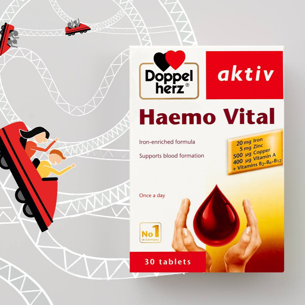 [Imported Industrial Park] DoppelHerz Aktiv Haemo Vital Iron And ...