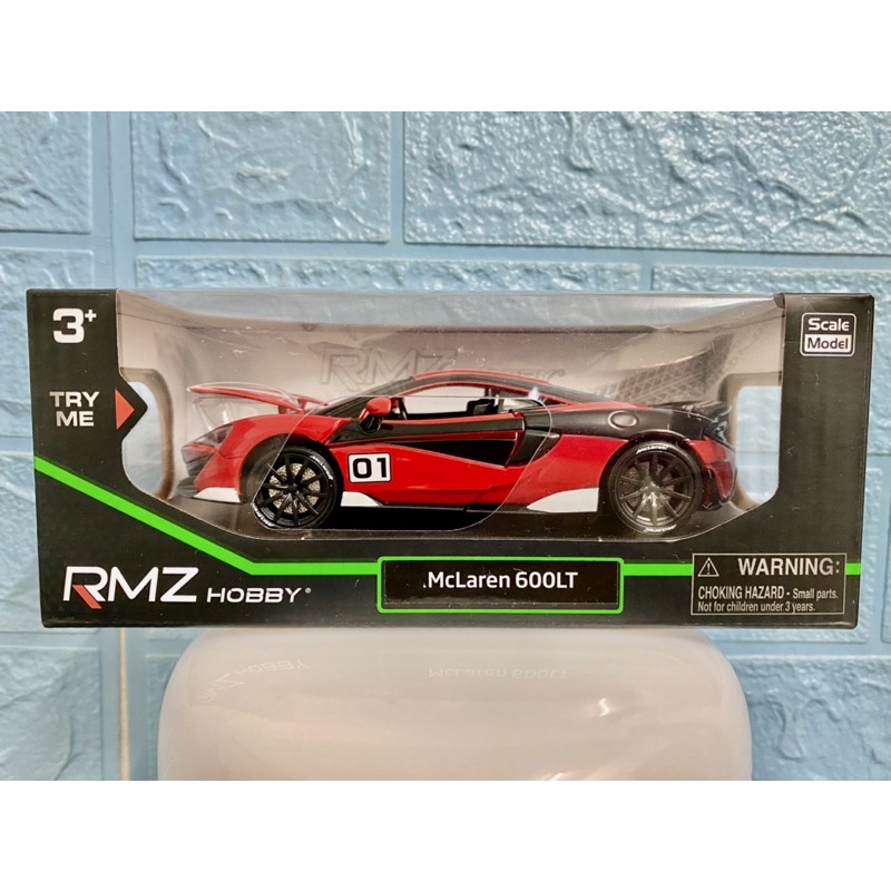 RMZ City Hobby MCLAREN 600LT [01] Red (White Line) 1/32 1/34 1/36 ...