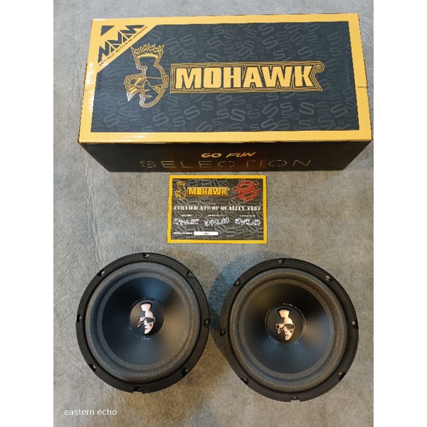 mohawk ms series speaker 6.5inch mid bass speaker car audio 100ori set