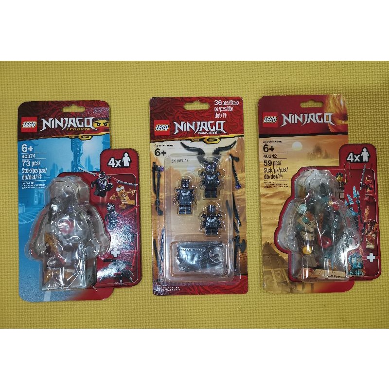 lego ninjago minifigures