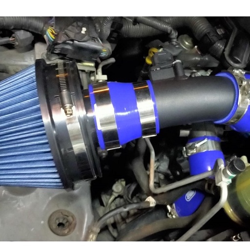 NISSAN NAVARA NP300 K-TUNED AIR FILTER + PIPING Pipe black WITH SENSOR ...