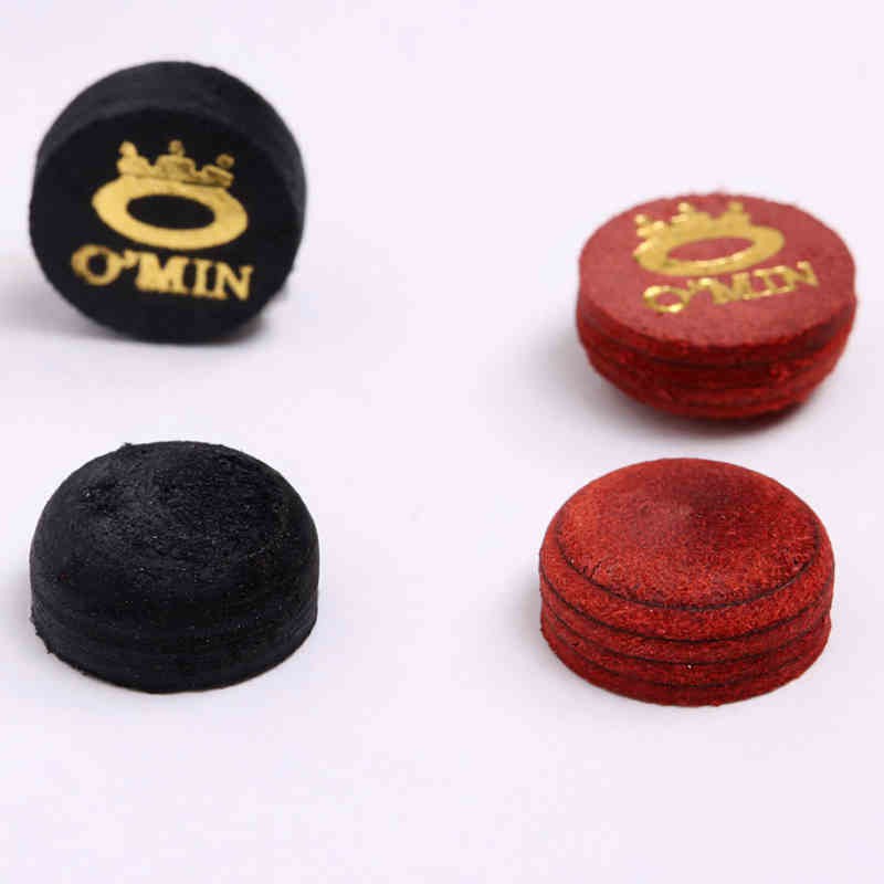 Have Premium 1 PCS O'MIN Multi-layer Snooker Cues Tip 10.5mm/12mm Professional Billiard Accessories Red Black - Image 3