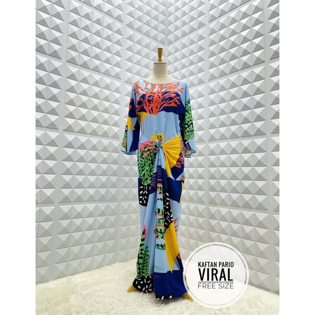 Kaftan Pario Viral Murah Ready Stock Shopee Malaysia