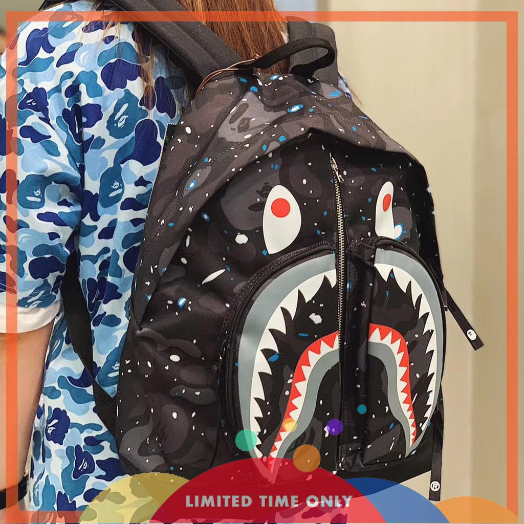 bape bag shark