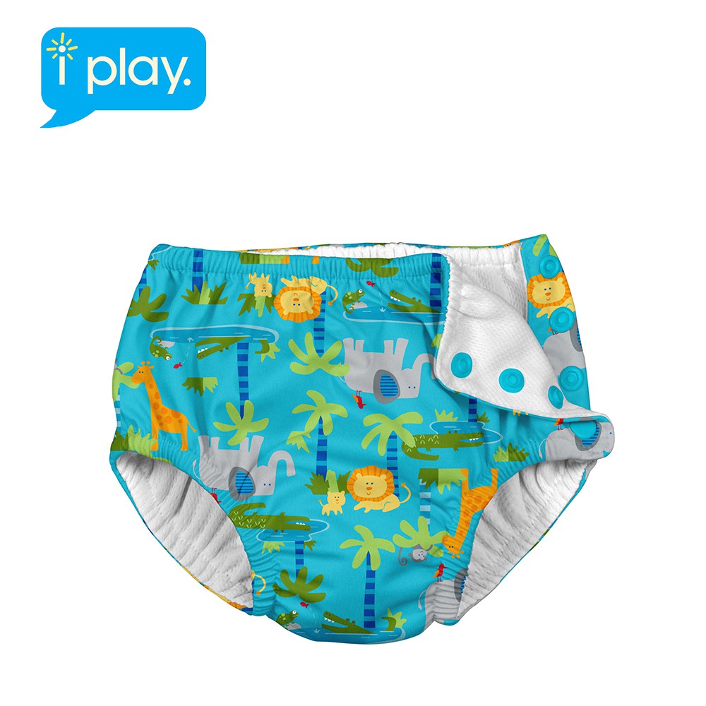 I Play Snap Reusable Swim Diaper No Other Diaper Necessary Upf 50 Protection Clothing Swim